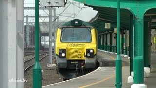 Rail Highlights Carlisle Station on Saturday 13th April 2013 [upl. by Lanrev]