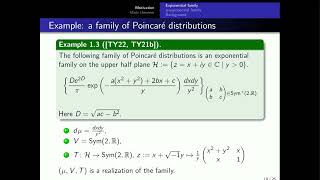 A qanalogue of the family of Poincaré distributions on the upper half plane [upl. by Cash729]