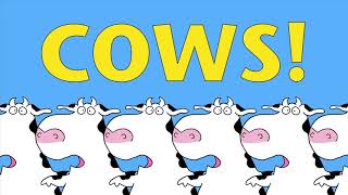 Sandra Boynton’s COWS Moosic Video The Seldom Herd [upl. by Morry852]