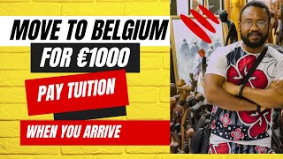 HOW TO MOVE TO BELGIUM  SCHOLARSHIPS IN BELGIUM [upl. by Leahcir]