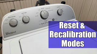 How to Do a Whirlpool Washer Reset amp Recalibration [upl. by Alin]