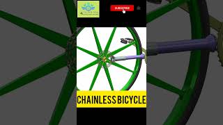 Chainless bicycle chainless system how chainless system work New chainless system chainless [upl. by Aleedis]