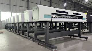 18M large format eco solvent printer inkjet ecosolvent plotter digital ecosolvent printing machine [upl. by Nylrac594]