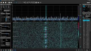 40mhz CW received  13092024  1330 EEST [upl. by Mide]