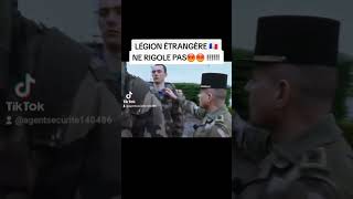 🇫🇷LÉGION ÉTRANGÈRE NE RIGOLE PAS 😡😡😡 légionétrangère armeefrancaise military [upl. by Drageruaeb]