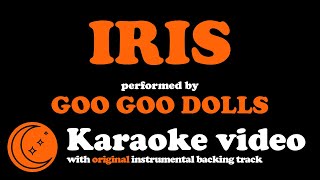 Iris  Goo Goo Dolls Dj Moon Karaoke [upl. by Delphina]