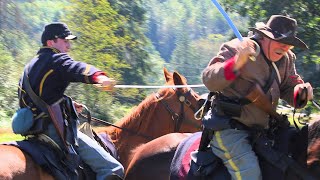 Civil War Reenactments in Mossyrock 2024 [upl. by Gradeigh]