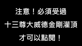 注意！必須受過十三尊大威德金剛灌頂才可以點閱！20240920十三尊大威德金剛生起次第口傳教授04功德林仁波切 [upl. by Geri]