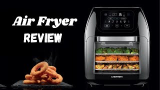 CHEFMAN Multifunctional Air Fryer Review – Fry Roast Dehydrate amp Bake [upl. by Haelhsa]