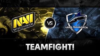 Teamfight by NaVi vs Vega Squadron  StarSeries XI [upl. by Ralip]