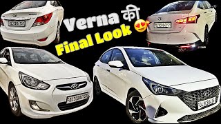 VERNA 2012 To 2022 FINAL LOOK ❤️  Verna Conversion SERIES Part  7  D MEKANIC [upl. by Derfnam]