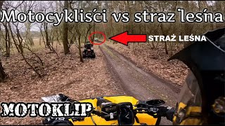 Straż leśna vs motocykliści ucieczki [upl. by Brunn]