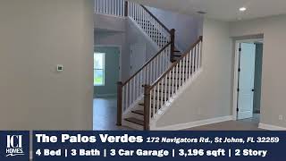 Tour the Palos Verdes Move In Ready Home in St Johns FL  ICI Homes at Middlebourne [upl. by Geldens]