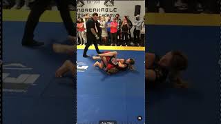 Girls Jiu Jitsu Submission [upl. by Enaenaj]