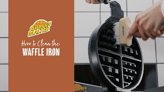 How to Clean the Golden Malted Waffle Iron [upl. by Bergwall]