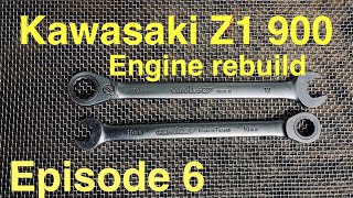 Kawasaki Z1 900 engine rebuild  Episode 6 [upl. by Mercorr]