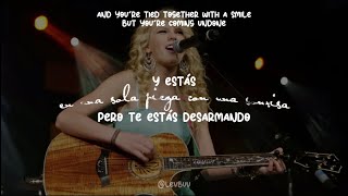 Tied Together with a Smile — Español amp Lyrics  Taylor Swift 🦋 [upl. by Brigid]