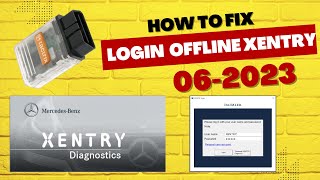 How to configure Login Xentry Offline 062023 [upl. by Llednar]