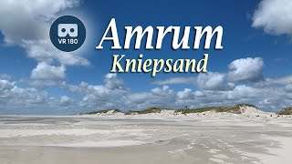 Amrum Kniepsand  Nordsee 3D 180 VR [upl. by Asirralc952]