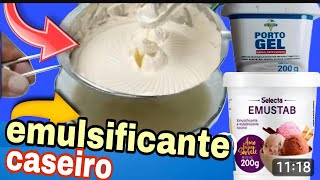 COMO FAZER COM SEMENTES E ÁGUA NÃO COMPRE MAIS EMULSIFICANTE [upl. by Eriam]