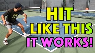 How To Train Forehands amp Backhands On A Ball Machine Slingerbag [upl. by Ahsienyt951]