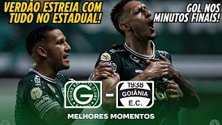 MAIOR DO CENTROOESTE ARRANCA VITORIA NOS MINUTOS FINAIS GOIAS X GOIANIA  GOIANO 2024 [upl. by Spohr]