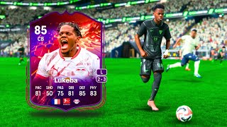 ONLY 20K 😳 85 Trailblazers Lukeba SBC Player Review  FC 25 Ultimate Team [upl. by Jayme]