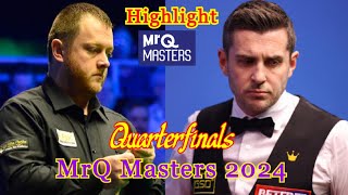 Mark Selby vs Mark Allen QF Highlight MrQ Masters 2024 Snooker [upl. by Ruhtua]