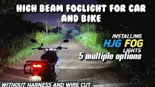 Best Fog Light for bike Fog light for car jeep and bike  Best Led light video trending [upl. by Tomasina]