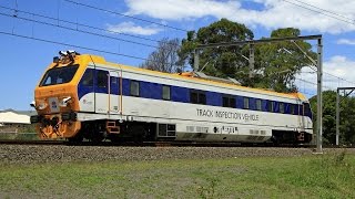 7News Inside Sydney Trains Track Inspection Vehicle [upl. by Narra]