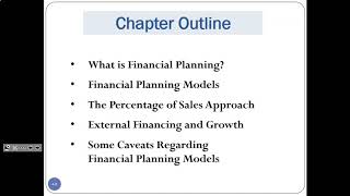 Chapter 4 What is Financial Planning [upl. by Johannessen657]