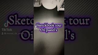 Sketchbook tour but only oil pastels sketchbooktour oilpastel oilpasteldrawing shortvideo [upl. by Cori]