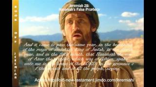 Jeremiah 28Hananiahs False Prophecy [upl. by Ahsemad]