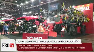 Yomel presento en Expo Rural 2024 la Mistral 680 DF y la SPIN 3500 Autopropulsada [upl. by Yendahc]