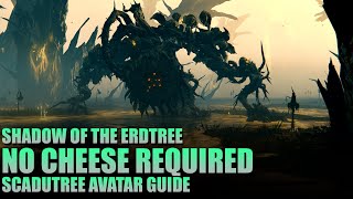 How to Beat Scadutree Avatar the Easy Way  No Cheese  Elden Ring Shadow of the Erdtree DLC [upl. by Assirolc]