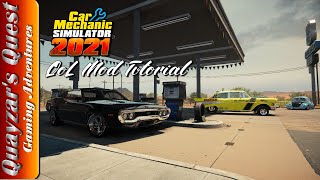 Car Mechanic Simulator 2021 Mods  QoLMod Tutorial [upl. by Yecaw]