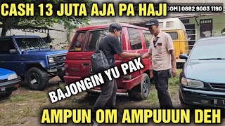 13 JUTA AJA YU PAK HAJI HARGA MOBIL BEKAS DI SHOWROOM ABDIMAS MOTOR SUPER MURAH NI [upl. by Lerrud36]