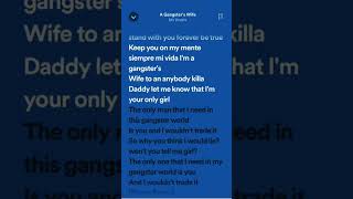 A Gangsters Wife Lyrics Full Song Coming Soon lyrics music [upl. by Llahsram149]