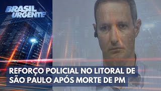 Guilherme Derrite fala de operação no litoral de SP com Datena  Brasil Urgente [upl. by Wallford118]