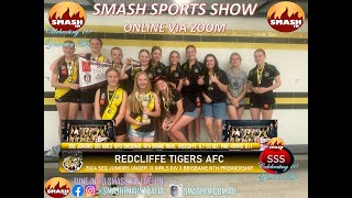 SSS10THYR Redcliffe Tigers JFC 2024 SEQ U13 D3 Bris North Girls Premiership Interviews 140924 [upl. by Sedecrem]