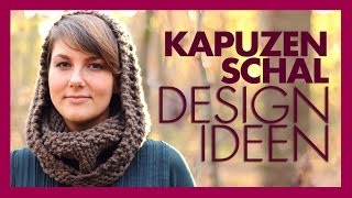 Kapuzenschal Designideen für Kinder Männer Unisex [upl. by Annahsit]