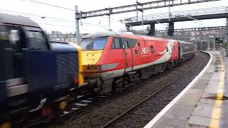 37800 WITH DVT 82220 HEADING TO CREWE FROM LANDORE 08022024 [upl. by Aurelie]