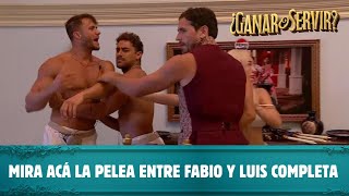 Pelea de Fabio y Mateucci completa  ¿Ganar o Servir  Canal 13 [upl. by Laws]