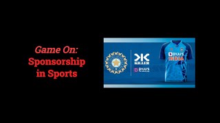 SPONSORSHIP IN SPORTS High level SSB lecturette topic  Explained [upl. by Arreyt]