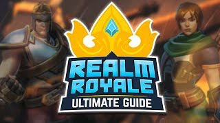 The ULTIMATE Realm Royale Guide for PS4 Xbox  PC [upl. by Haisoj]