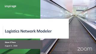 2020 OTM SIG Webinar Logistics Network Modeler LNM by Steve OHara Inspirage [upl. by Raknahs]