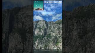 Pulpit Rock Preikestolen norwaytravel fjords uniquetravelexperiences travel shorts norway [upl. by Ynnep]