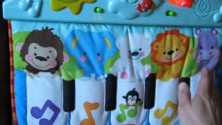 Fisher Price piano Kick and Play [upl. by Goles670]