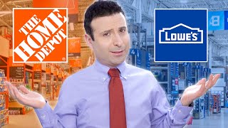 Home Depot vs Lowes  Which is Better [upl. by Nylaret659]