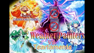 YUGIOH WEATHER PAINTERS SHUTS DOWN TEARSBanish Everything And Control The FieldMaster Duel [upl. by Eidnak357]